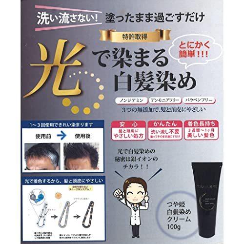 サンカラ―マックス白髪染め口コミ実際に使ってみました 光で染まる白髪染めを実際に染めて比較実験口コミ体験談