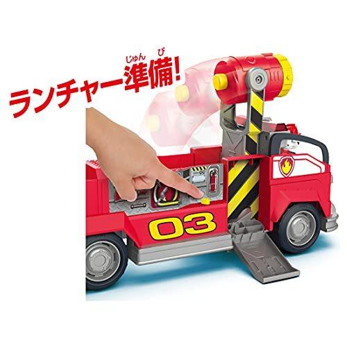 パウ・パトロール ザ・ムービー DX変形ビークル マーシャル スーパーファイヤートラック and