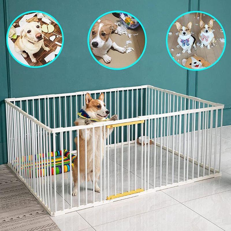 犬サークル ペットサークル ペットフェンス ペット柵 組み立て簡単 工具不要 中小型犬 自由活動 12面自由利用 ペットサークル ペットフェンス ペット柵 組み立て簡単 工具不要 中小型犬 自由活動 12面自由利用