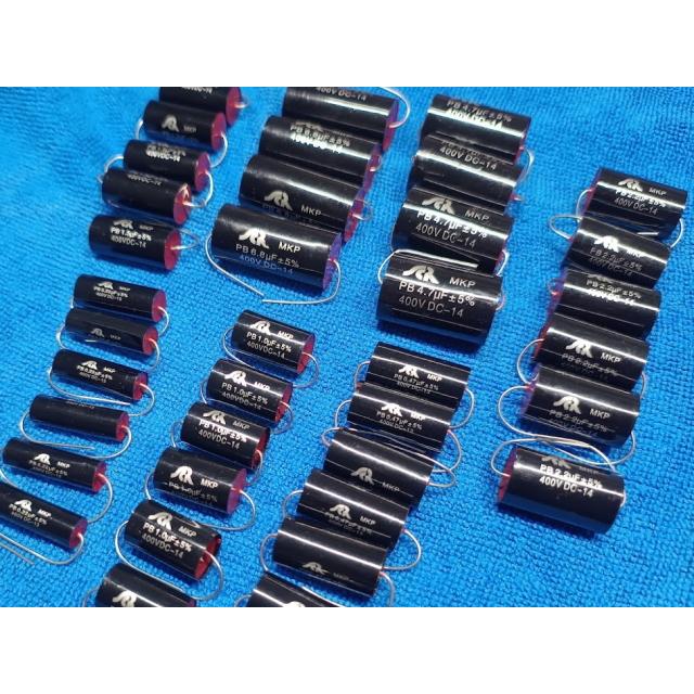 [処分特価] MKP Audio-capacitor 4.7uF [2個1組] (ネットワーク用 フィルムコンデンサー 4.7μF)｜sagamiaudio-co