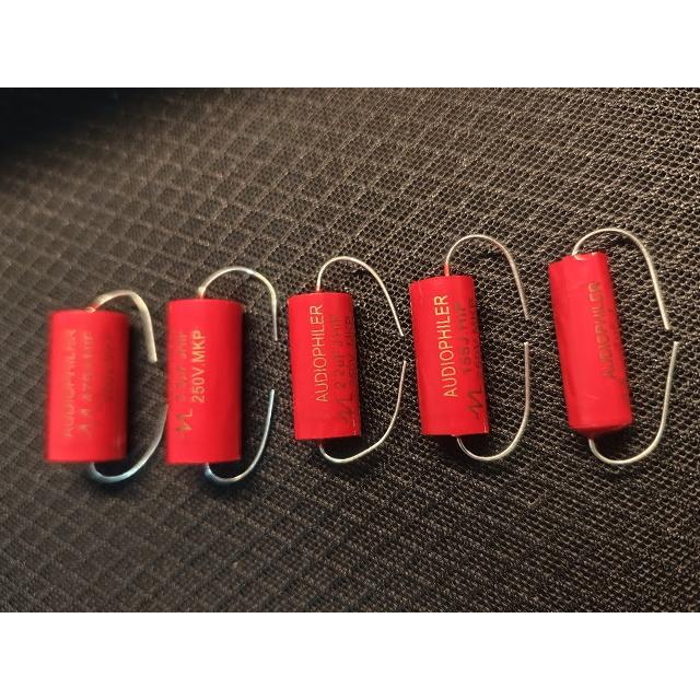 MKP 4.7uF [2個1組] (RED スピーカー用 フィルムコンデンサー 4.7μF