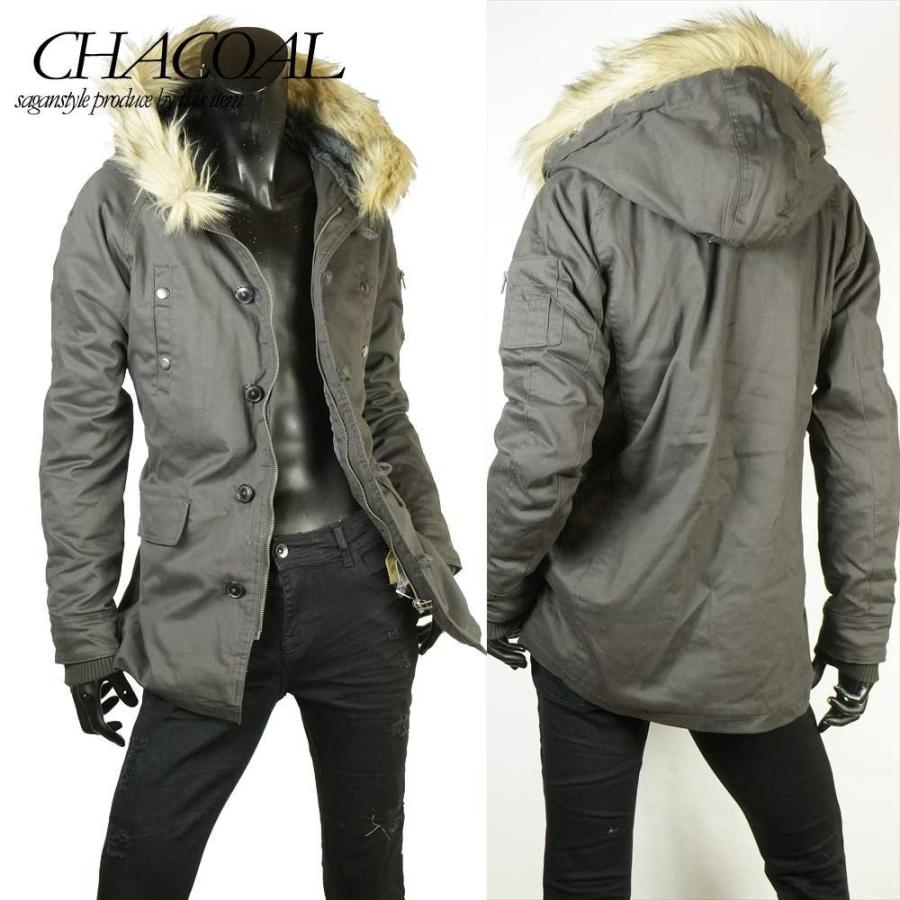 モッズコート メンズ コート ジャケット ミリタリーボア ファッション