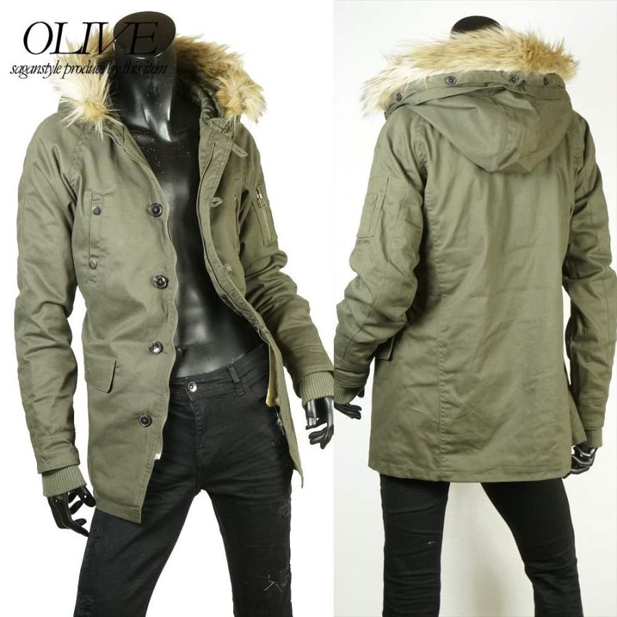 モッズコート メンズ コート ジャケット ミリタリーボア ファッション