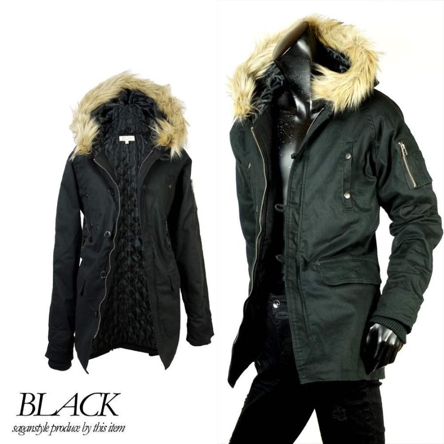 モッズコート メンズ コート ジャケット ミリタリーボア ファッション ストリート M L LL XL :A010110-02