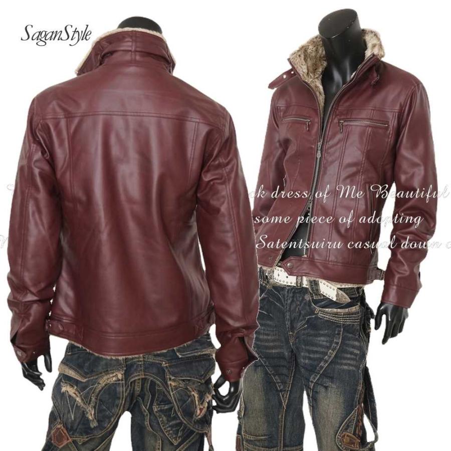 送料無料】 ライダースジャケット メンズ ライダース レザー レザー