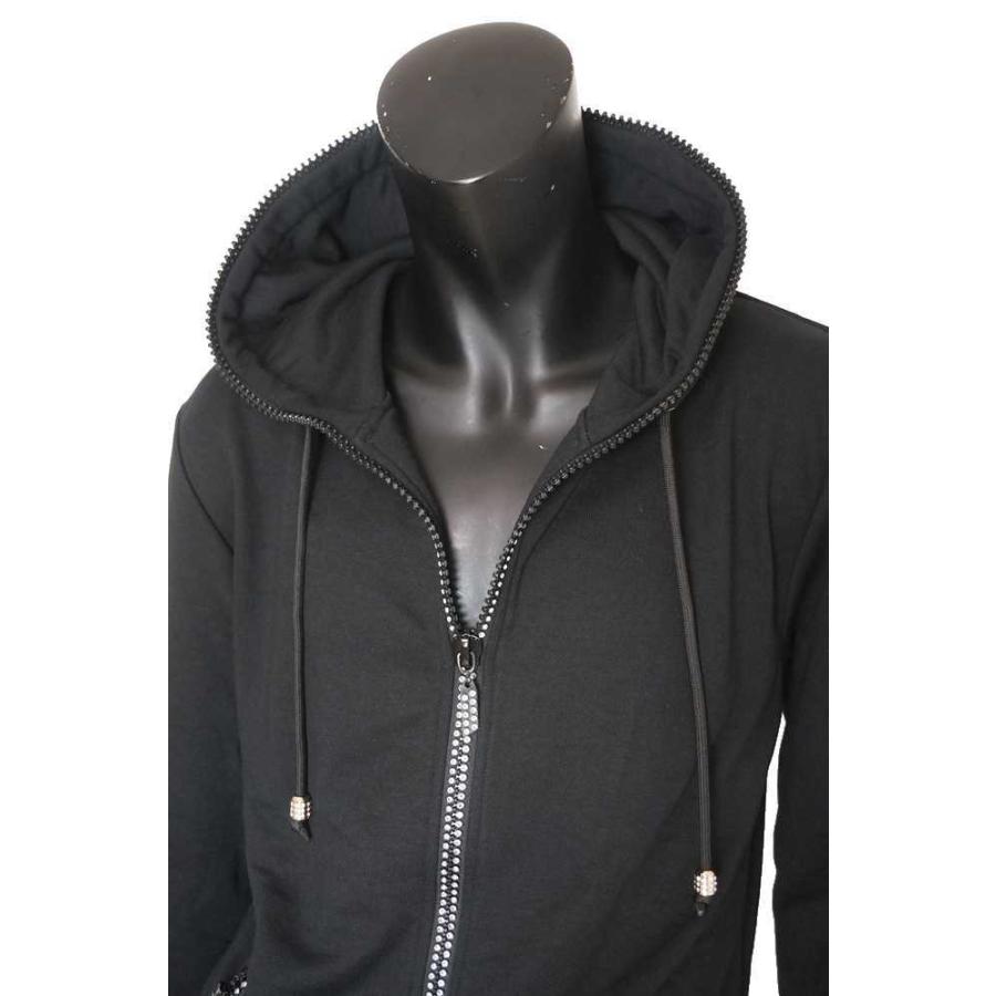 送料無料 メンズ 男性 服 トップス ラインストーンジップアップパーカー ビター系 お兄系 ストリート カジュアル オシャレ B 07 Saganstyle Yahoo 店 通販 Yahoo ショッピング