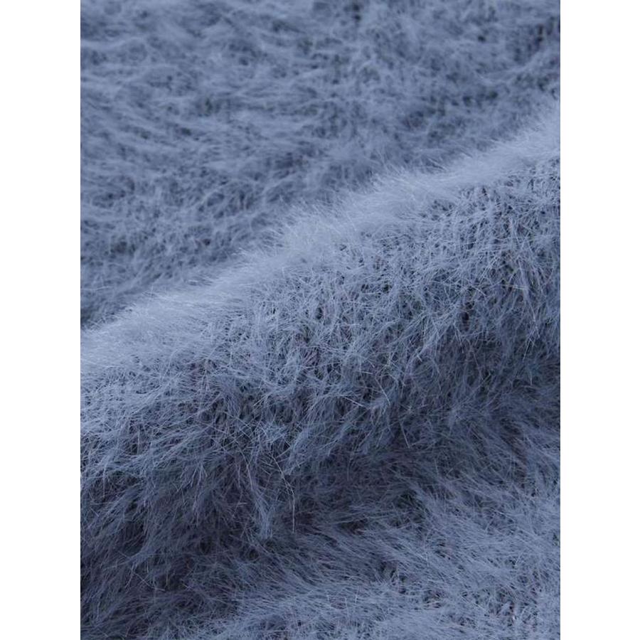 カーディガン シャギー ボア 大きいサイズ メンズ ファー フリース