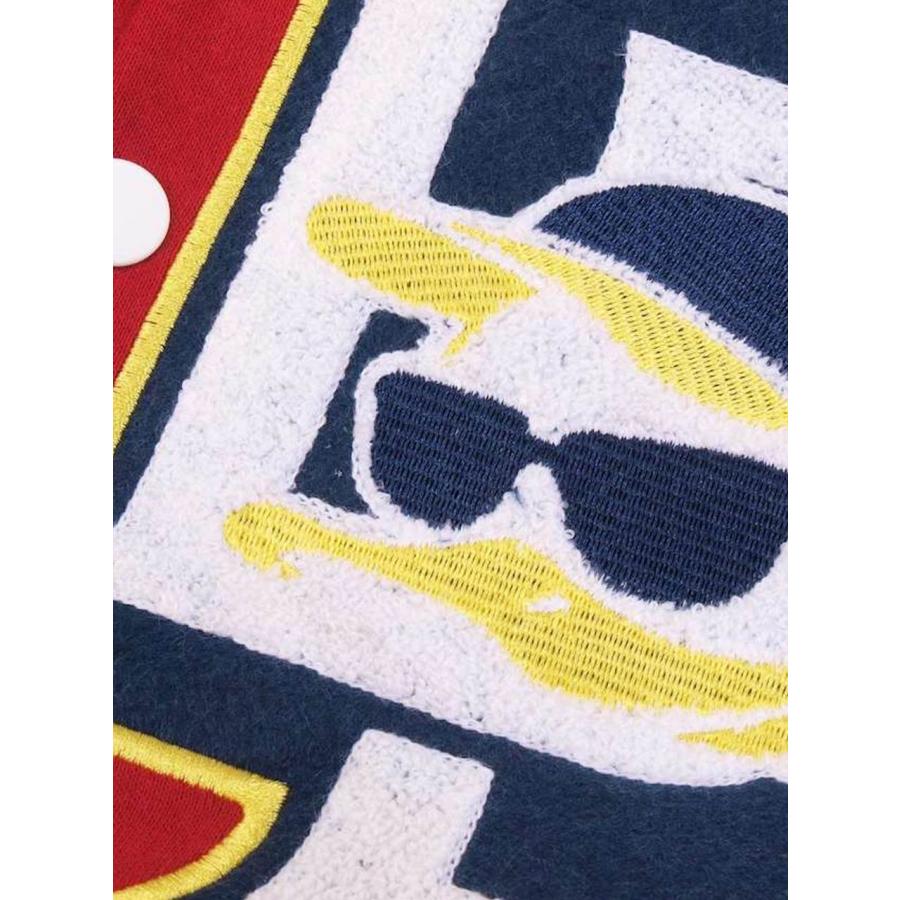 スウェット スタジャン 大きいサイズ メンズ DUCK DUDE 裏起毛 暖か b