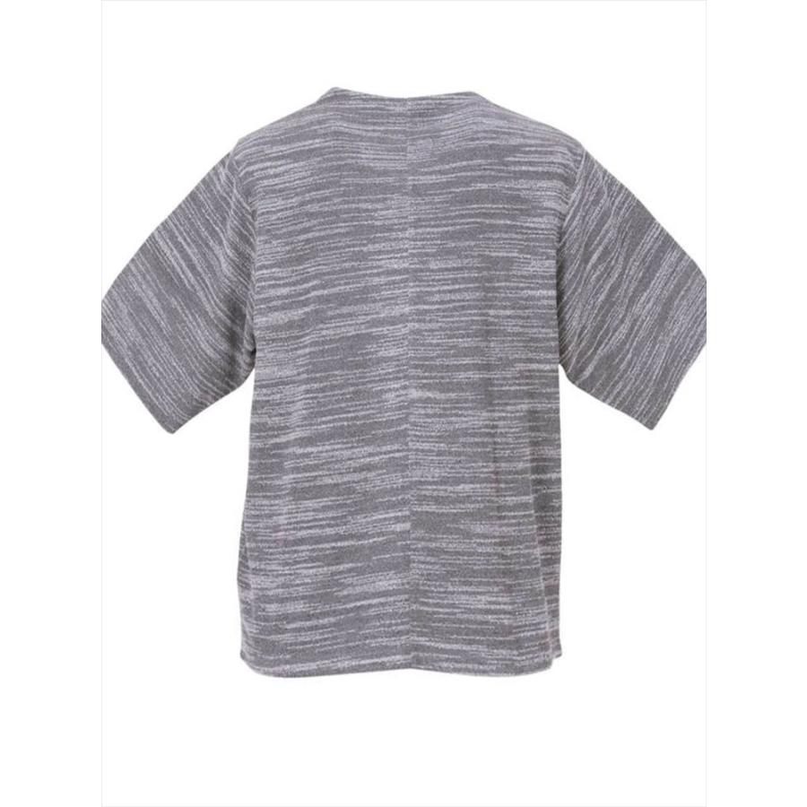 サマーカーディガン 大きいサイズ メンズ プリントTシャツ アンサンブル 五分袖カーデ ２枚組 C050222-02 サマーカーディガン 大きいサイズ メンズ プリントTシャツ