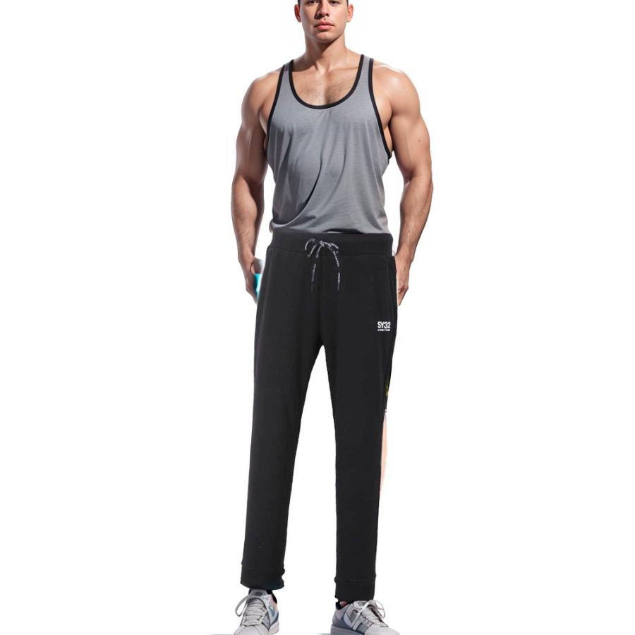 スウェットパンツ 大きいサイズ メンズ ビッグロゴ SY32 by SWEET