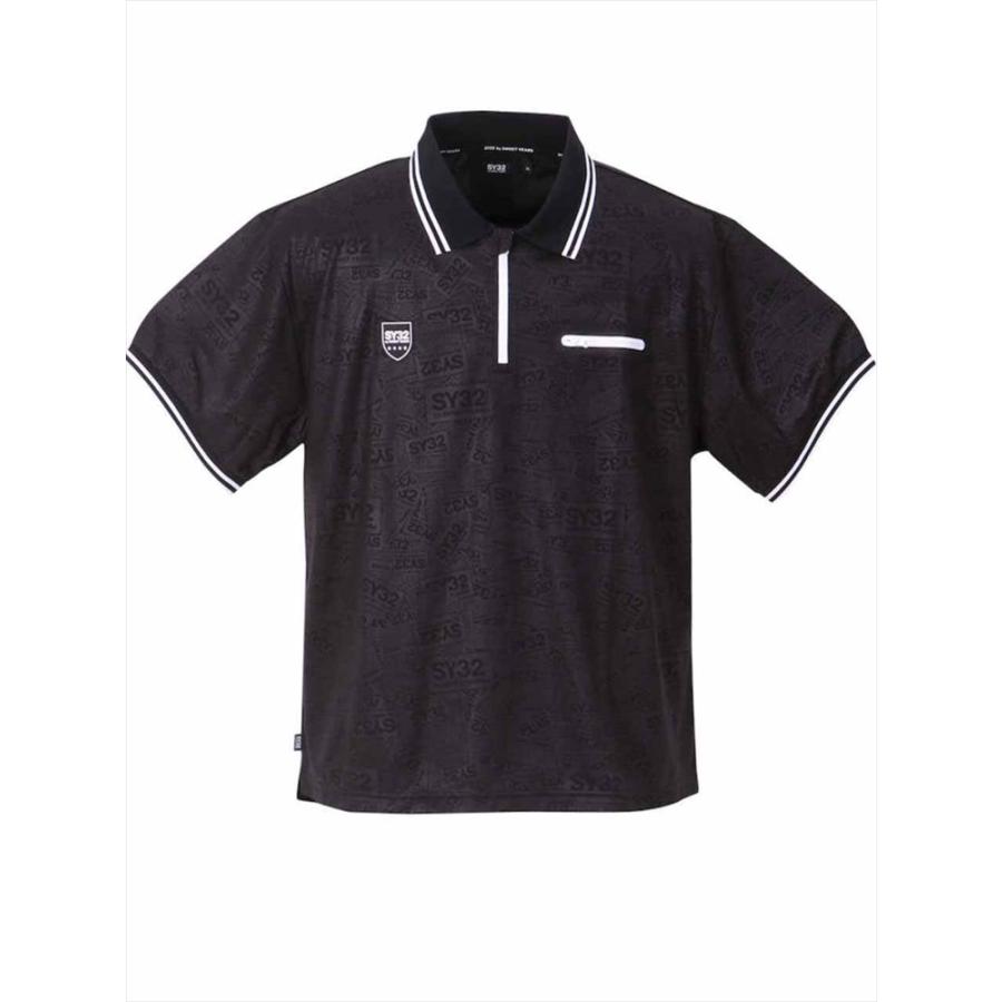 【大きいサイズ】 KS ブラック ハーフジップ ポロシャツ（半袖） 楽天市場】ハーフジップ ポロシャツ メンズ ハーフジップ 半袖