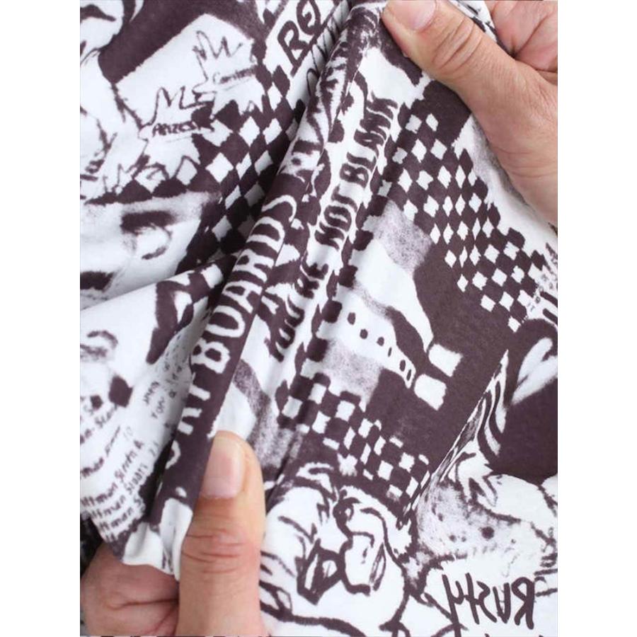 サーフパンツ 大きいサイズ メンズ 海パン 海水パンツ 総柄 RUSTY