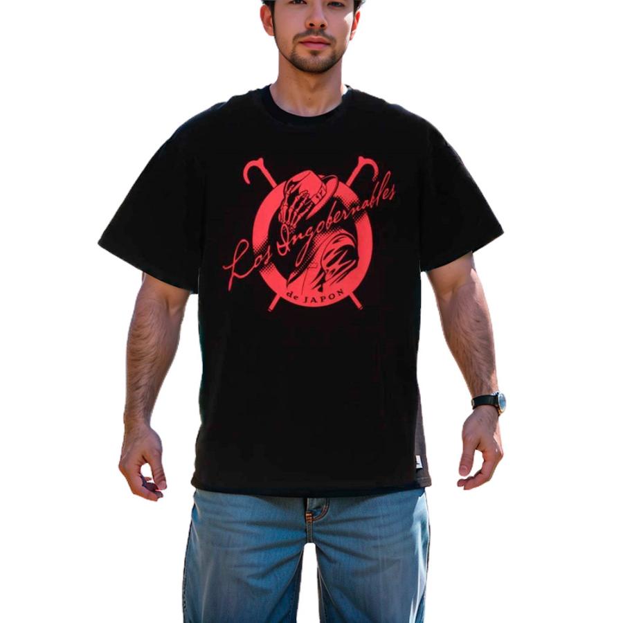 プリントTシャツ 大きいサイズ メンズ 新日本プロレス LIJ Camarada