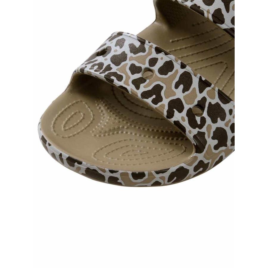 crocs（クロックス） アニマルプリント サンダル 大きいサイズ メンズ