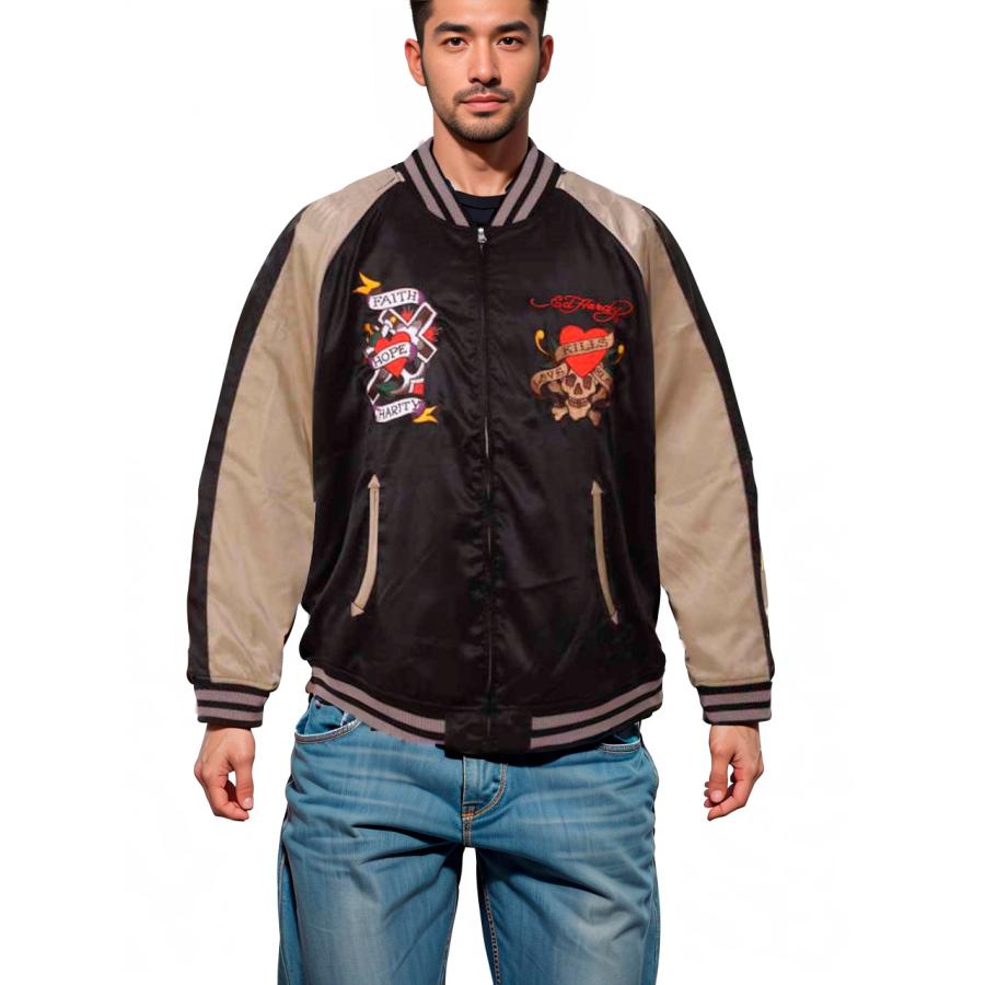 大きいサイズ 3L〜6L メンズ】ed hardy(エドハーディー)ドクロ 大きいサイズ 3L〜6L メンズ】ed hardy(エドハーディー)ドクロ