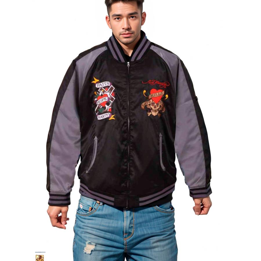 大きいサイズ 3L〜6L メンズ】ed hardy(エドハーディー)ドクロ 大きいサイズ 3L〜6L メンズ】ed hardy(エドハーディー)ドクロ
