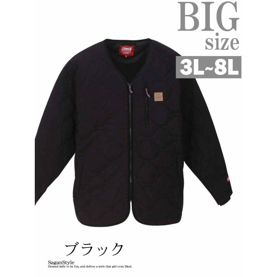 大きいサイズ3L〜8Lメンズ】ラフシルエットキルティングジャケット