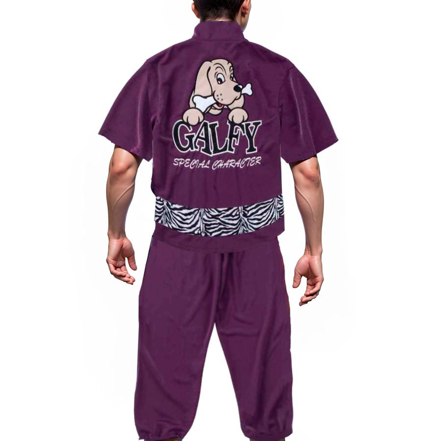 ジャージ 上下 半袖 GALFY 大きいサイズ メンズ スウェット 
