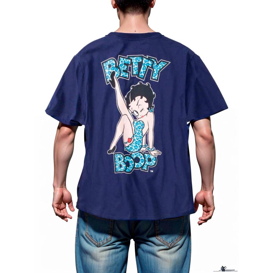 Tシャツ BETTY BOOP 大きいサイズ メンズ ベティブープ ガールプリント 