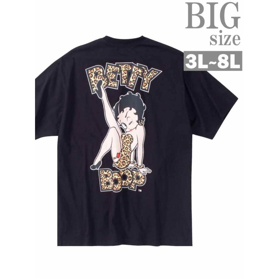 Dolphins ベティ・ブープ Tシャツ Lサイズ Tシャツ BETTY BOOP 大きいサイズ メンズ ベティブープ ガールプリント