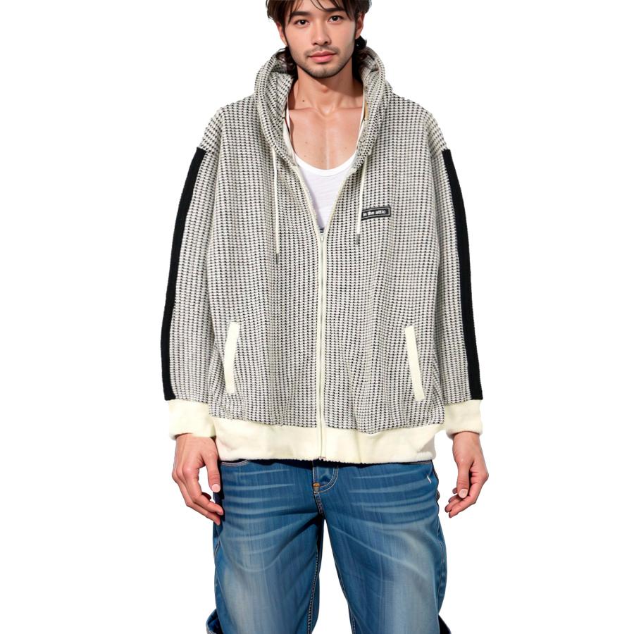 in the attic（インジアティック） ジップパーカー 大きいサイズ