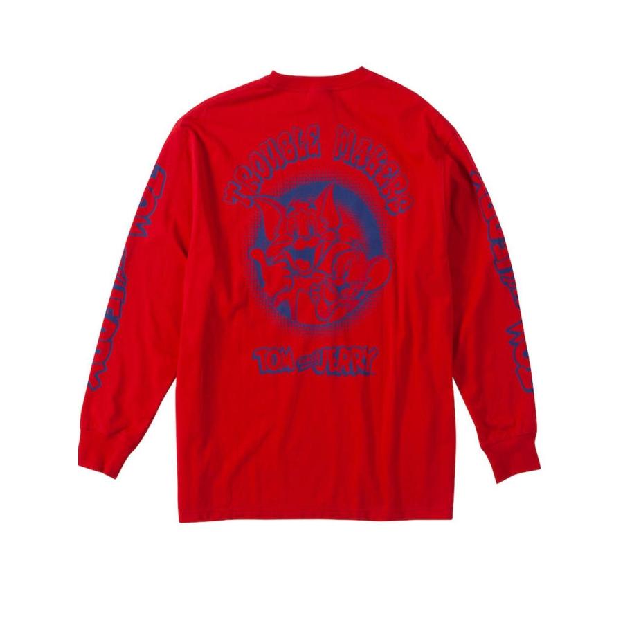 長袖Tシャツ トムとジェリー 大きいサイズ メンズ ロンT キャラ