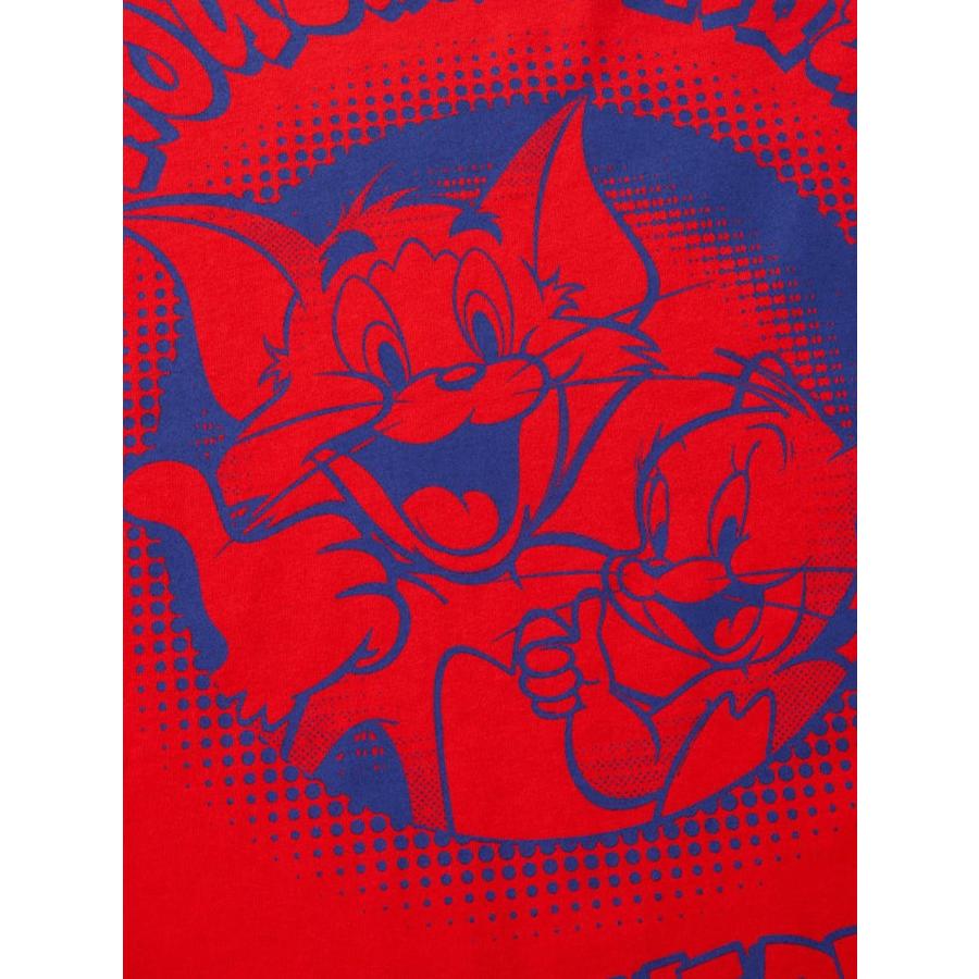 長袖Tシャツ トムとジェリー 大きいサイズ メンズ ロンT キャラ 
