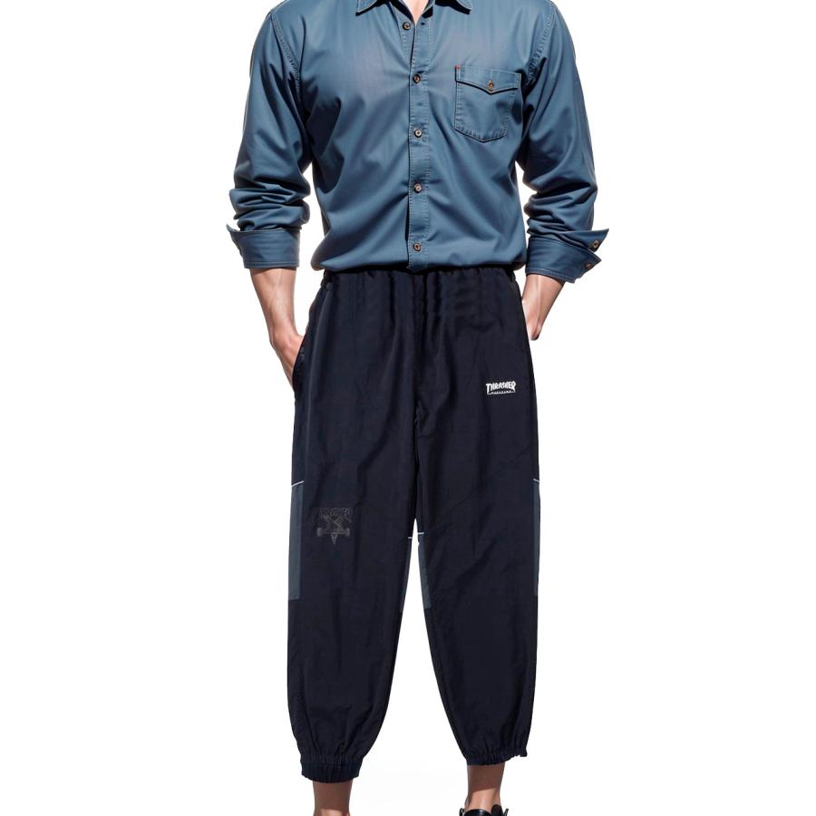 THRASHER（スラッシャー） ナイロンパンツ 大きいサイズ メンズ 裏