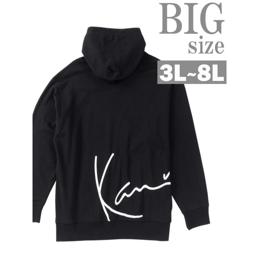大人気ブランド「KARLKANI」スウェットパーカー上下 サイズXL Karl Kani パーカー KARL KANI 大きいサイズ メンズ ジップ
