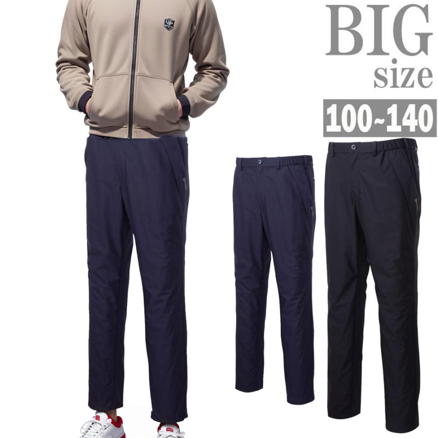 SRIXON ゴルフパンツ 大きいサイズ メンズ ストレッチパンツ 防風 撥水