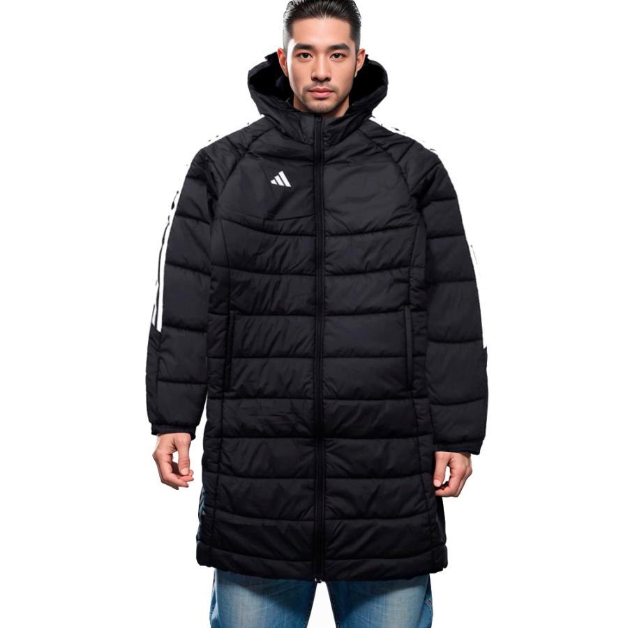 adidas（アディダス） ベンチコート 大きいサイズ メンズ 中綿 パ
