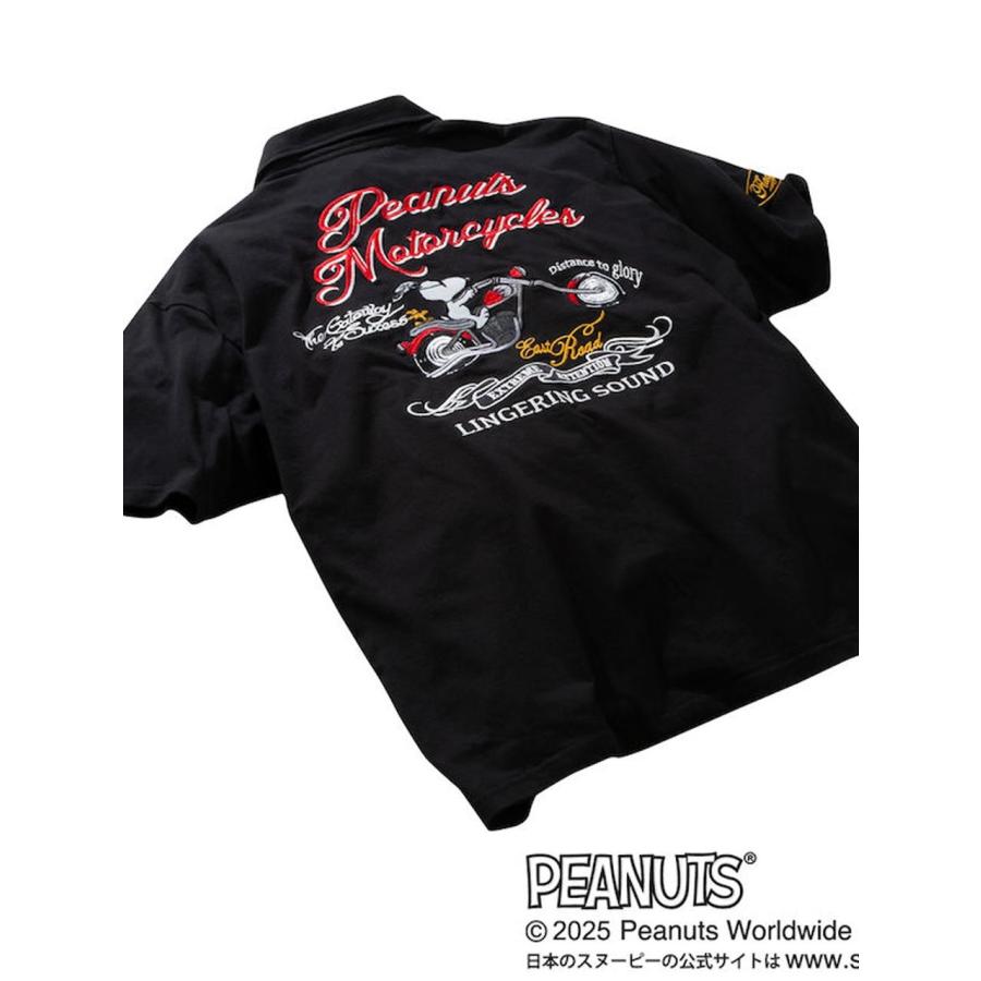 Flag staff ポロシャツ スヌーピー 大きいサイズ メンズ SNOOPY
