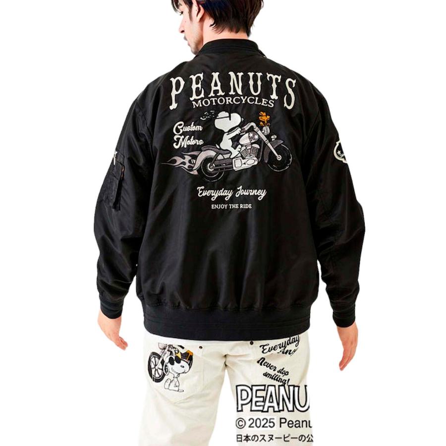 Flag staff（フラッグスタッフ） × PEANUTS スヌーピーコラボ MA-1