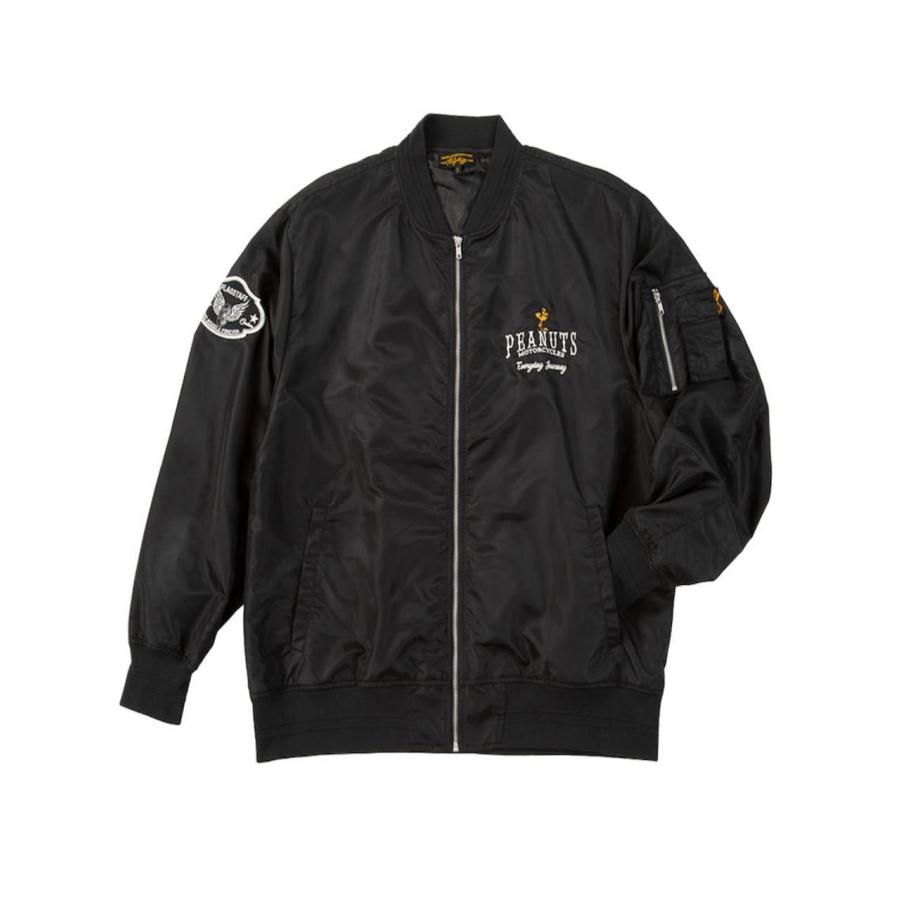 Flag staff（フラッグスタッフ） × PEANUTS スヌーピーコラボ MA-1