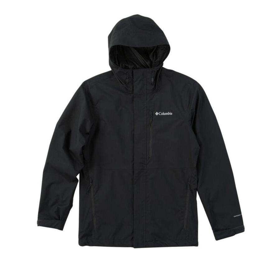 【新品タグ付】コロンビア オムニテック レインコート 黒 XL 防水 透湿 Columbia（コロンビア） ハイクバウンドⅡメンズ レイン