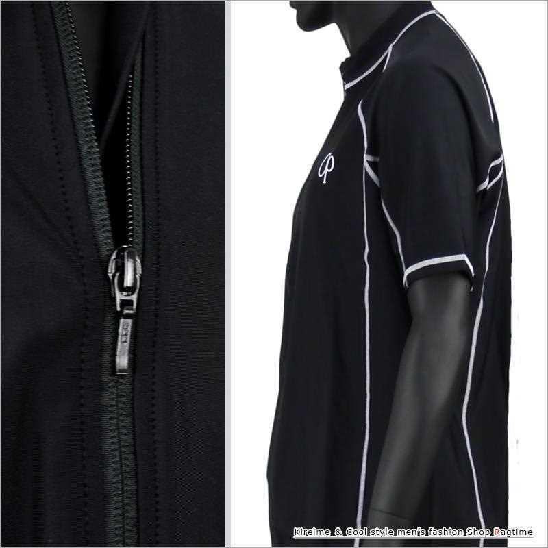 半袖フルジップラッシュガード 3L 4L 5L 6L 8L オーバーサイズ