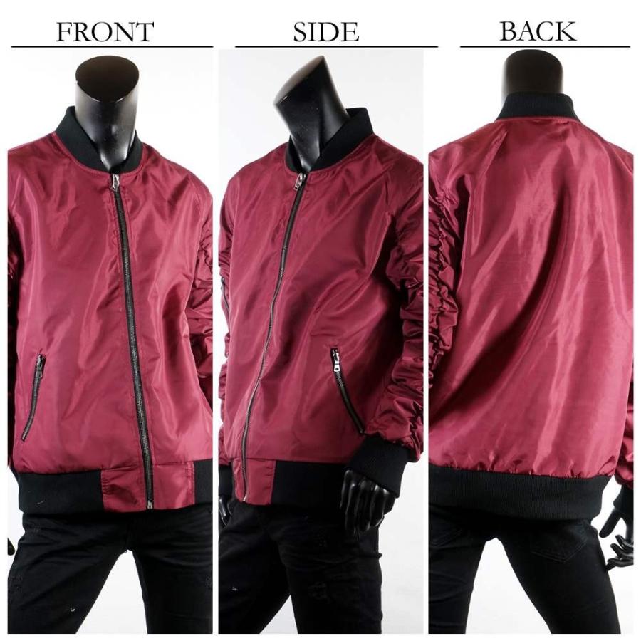 ち*ゃ様 MILITARYMOON MA-1フライトジャケットグリー MA1 MA-1 メンズ フライトジャケット ミリタリージャケット ミリタリー