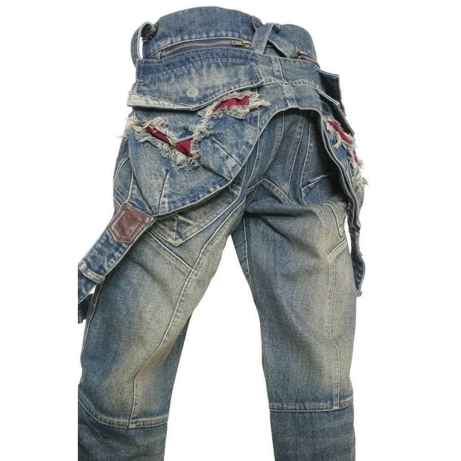 送料無料】メンズ 男性 服 ボトムス 立体裁断フラップフープデザイン 
