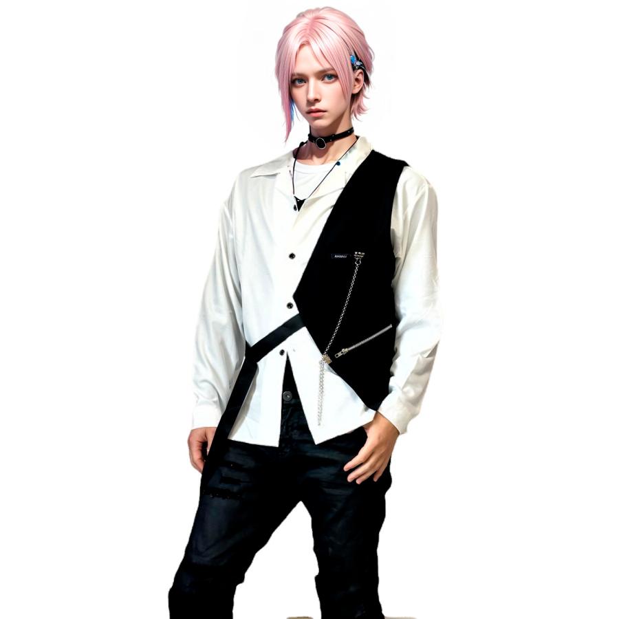 【メンバー着用】BTS MOS on:e Tシャツ・スカーフセット ROMANTIC CROWN☆韓国大人気BTS着用モデル! Striped Cuffs Shirt