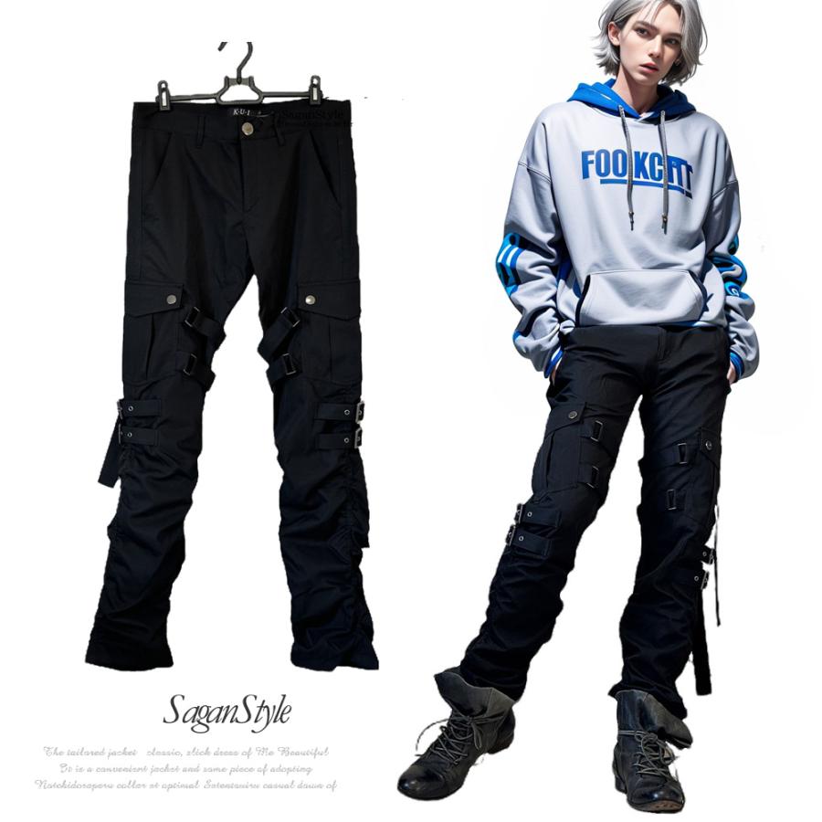 送料無料】メンズ 男性 服 ボトムス ボンテージパンツ ヴィジュアル系