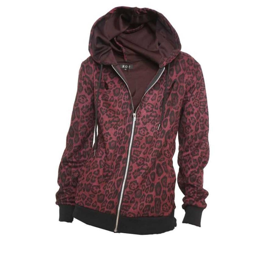 送料無料】メンズ 男性 服 トップス ヒョウ柄スウェードパーカー