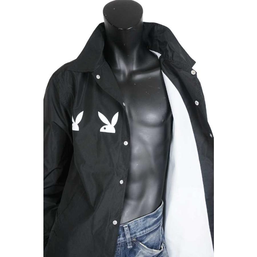 メンズ ユニセックス PLAYBOY プレイボーイ コーチジャケット シャツ