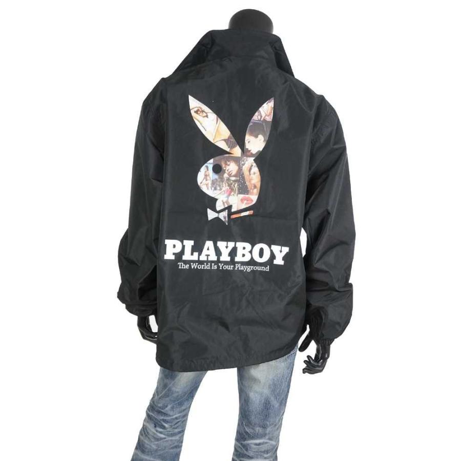 メンズ ユニセックス PLAYBOY プレイボーイ コーチジャケット シャツ