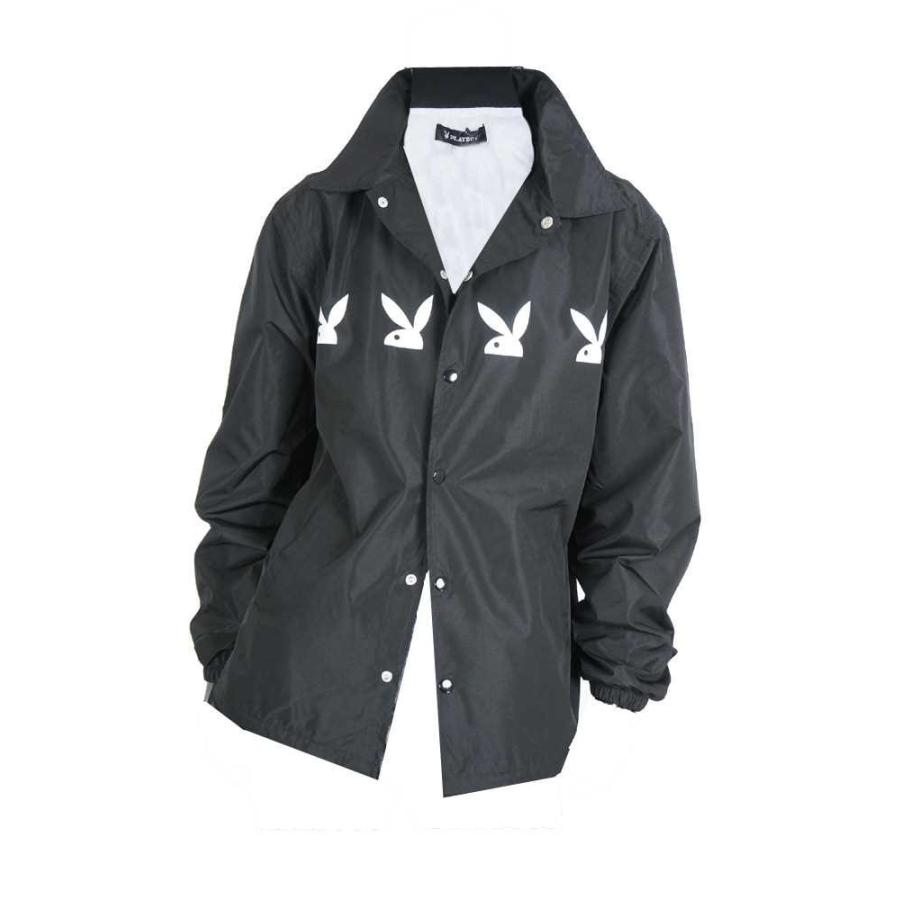 メンズ ユニセックス PLAYBOY プレイボーイ コーチジャケット シャツ