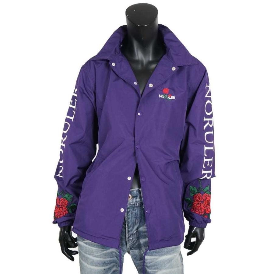 送料無料】メンズ ユニセックス 薔薇プリント 薔薇刺繍コーチ