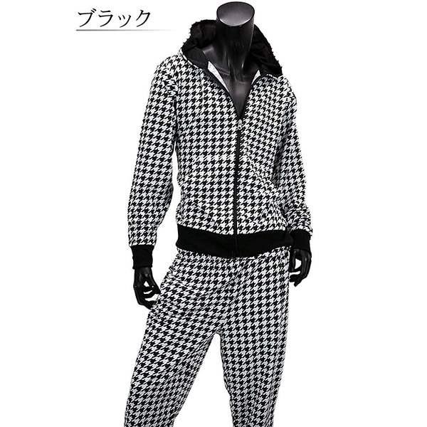 千鳥柄 セットアップ メンズ ジャージ 上下セット sgra1 千鳥柄 セットアップ メンズ ジャージ 上下セット sgra1