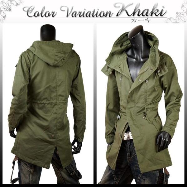 ミリタリーモッズコート メンズ ライトアウター セミロングコート カジュアル スプリング 春 Og1 S2901 01 Saganstyle Yahoo 店 通販 Yahoo ショッピング