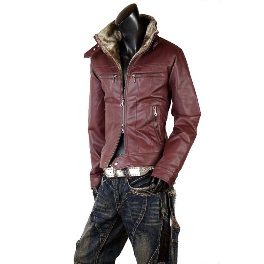 ライダースジャケット メンズ ライダース レザー レザー