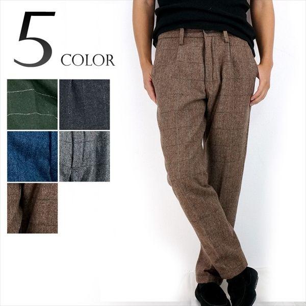 テレビで話題 スーツ フォーマル スラックス ロングパンツ メンズ 男 かっこいい 服 メンズ スラックス ウール パンツ ウール混 ウインドペン チェック柄 パンツ Nsg10 Www Threeriversofs Com