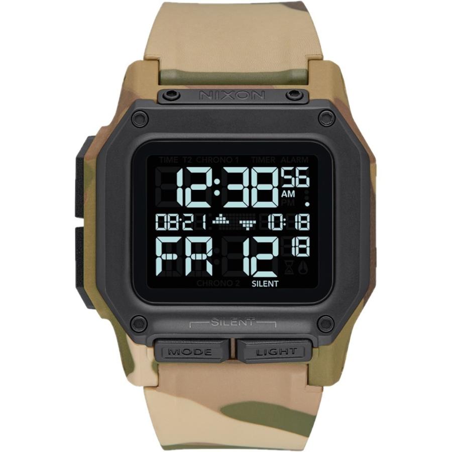 ニクソン NIXON 送料無料 腕時計 マリン 防水 衝撃吸収ボディ ザ・レグルス マルチカム THE REGULUS Multicam A1180-2865-00 100m防水｜sagara-net-marine｜02